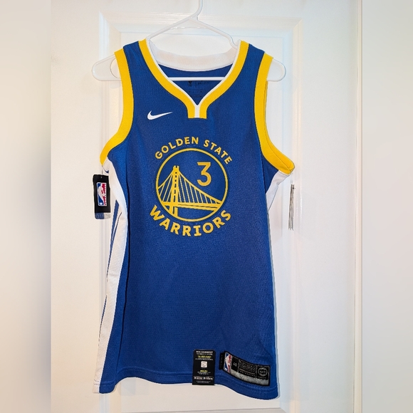 NWT Autographed Jordan Poole Golden State Warriors Jersey #3 Men's Small